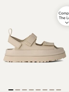 UGG 'GoldenGlow' Sandal Size 38